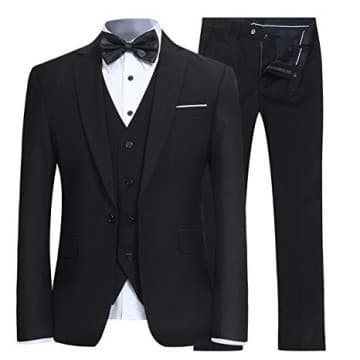 Syahidah - Crows Denim Setelan Jas Vest Celana Exclusive Slimfit - Hitam