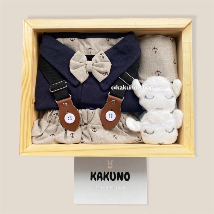 Syahidah - Baby Suspender Gift Set/Baby Boy Gift/Hampers Baby/Hadiah Bayi