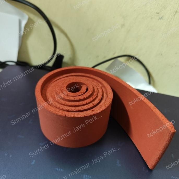 

Sponge Rubber Silicone 8Mm X 40Cm X 100Cm ( Sponge Alas Mesin Press)