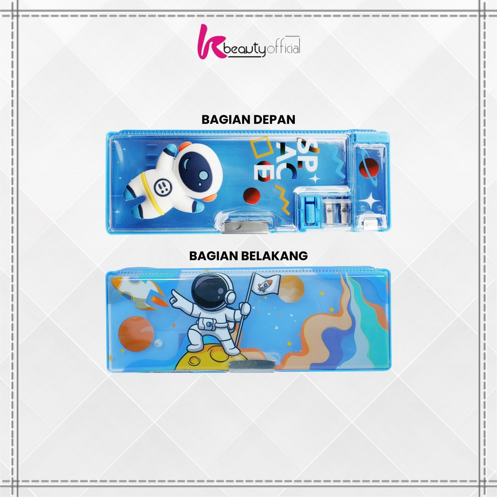 

V8V KB-A59 TEMPAT PENSIL ANAK 3D TIMBUL MAGNETIC MULTIFUNGSI ALAT TULIS SEKOLAH / KOTAK PENSIL