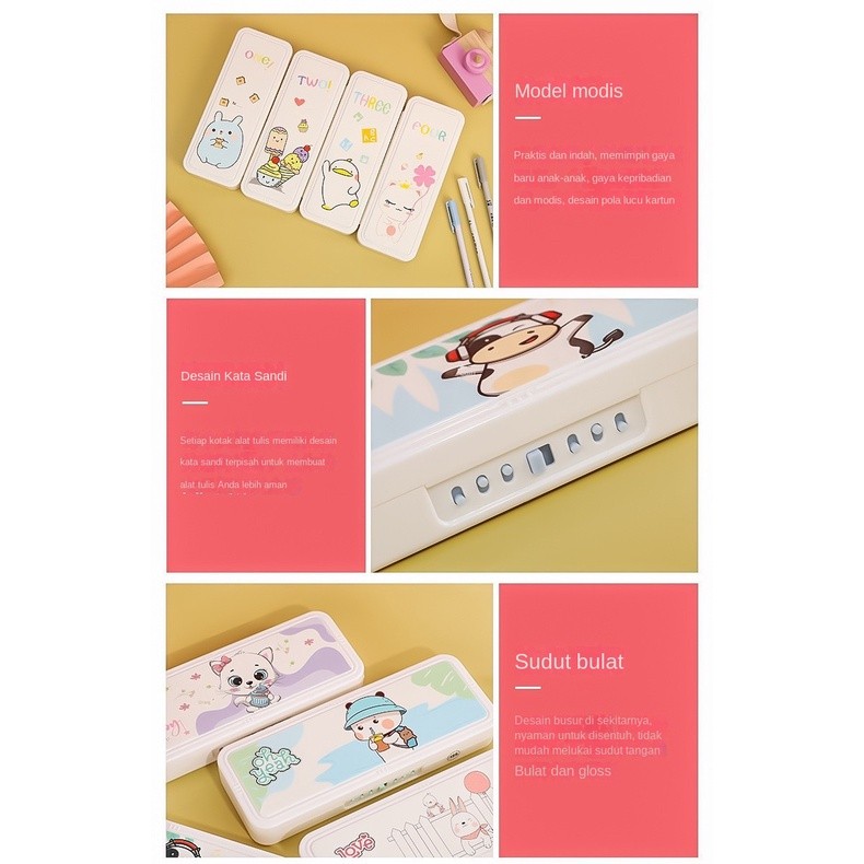 

EQ4 TEMPAT PENSIL SISWA ANAK-ANAK KARTUN YANG LUCU GS9