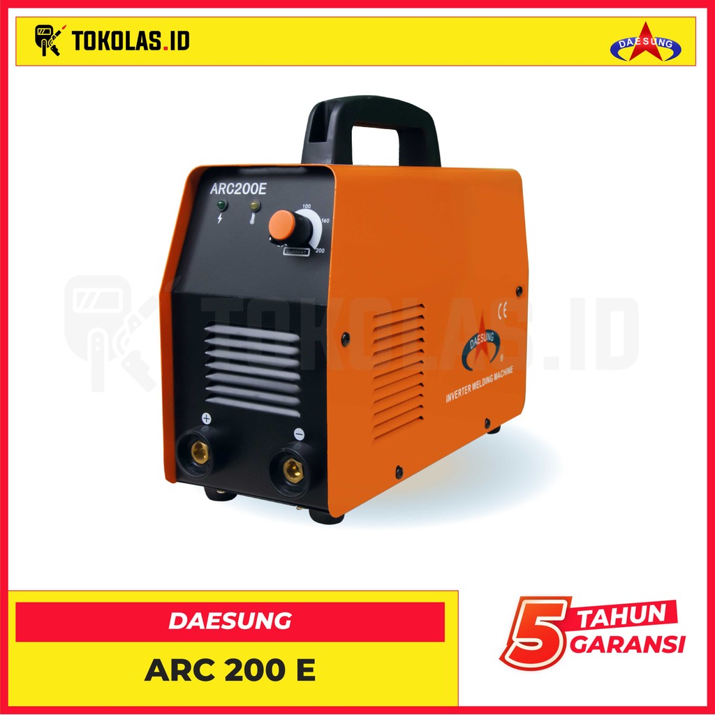 Mesin Travo Las Inverter Daesung MMA ARC 200 E ARC200 ARC-200