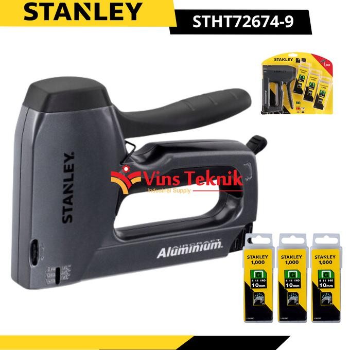 

Staples Tembak Alumunium Set Refill 3000Pcs Stanley Stht72674-9