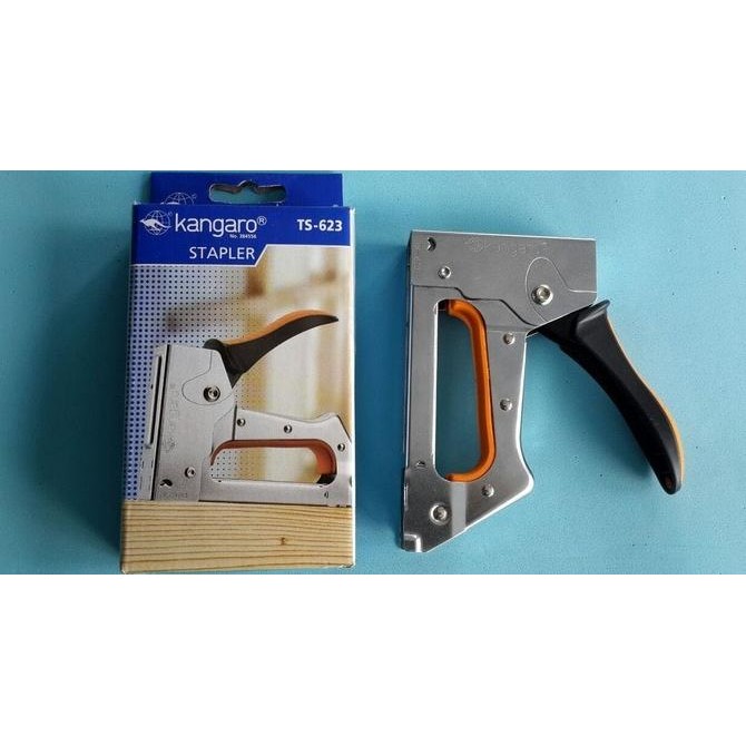 

Stapler Tembak Gun Tacker Kangaro Ts-623 Staples