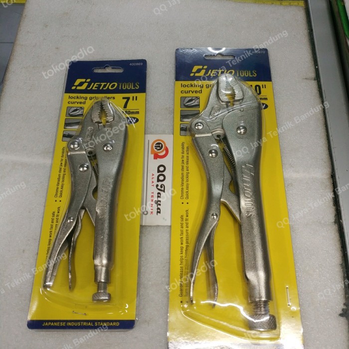 monggo] Vise grip - tang buaya - tang stel - Locking grip pliers Jetjo tool