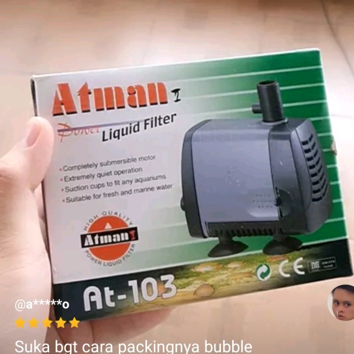 +++++] POMPA AKUARIUM ATMAN 103