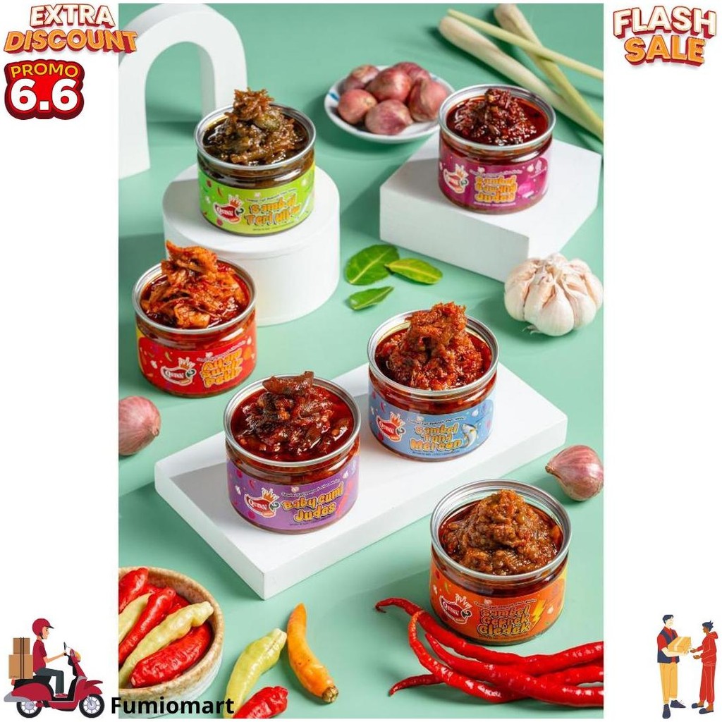 

Quinn Of Spicy Teri Hijau Pete 150G - Sambal Pedas By Kitchen Medan D Sale
