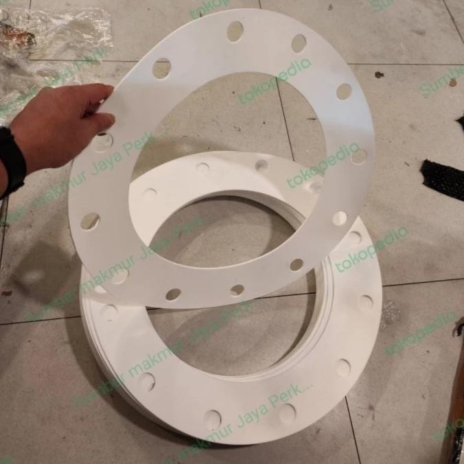 

Gasket Teflon Flange Jis 10K ( Seal Flange Jis 10K Ptfe ) 10" Inch