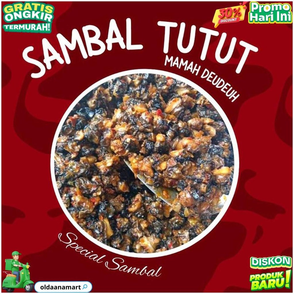 

Sambeutut (Sambel Tutut) Sambel Tutut Mamah Deudeuh 200Gr D Terlaris