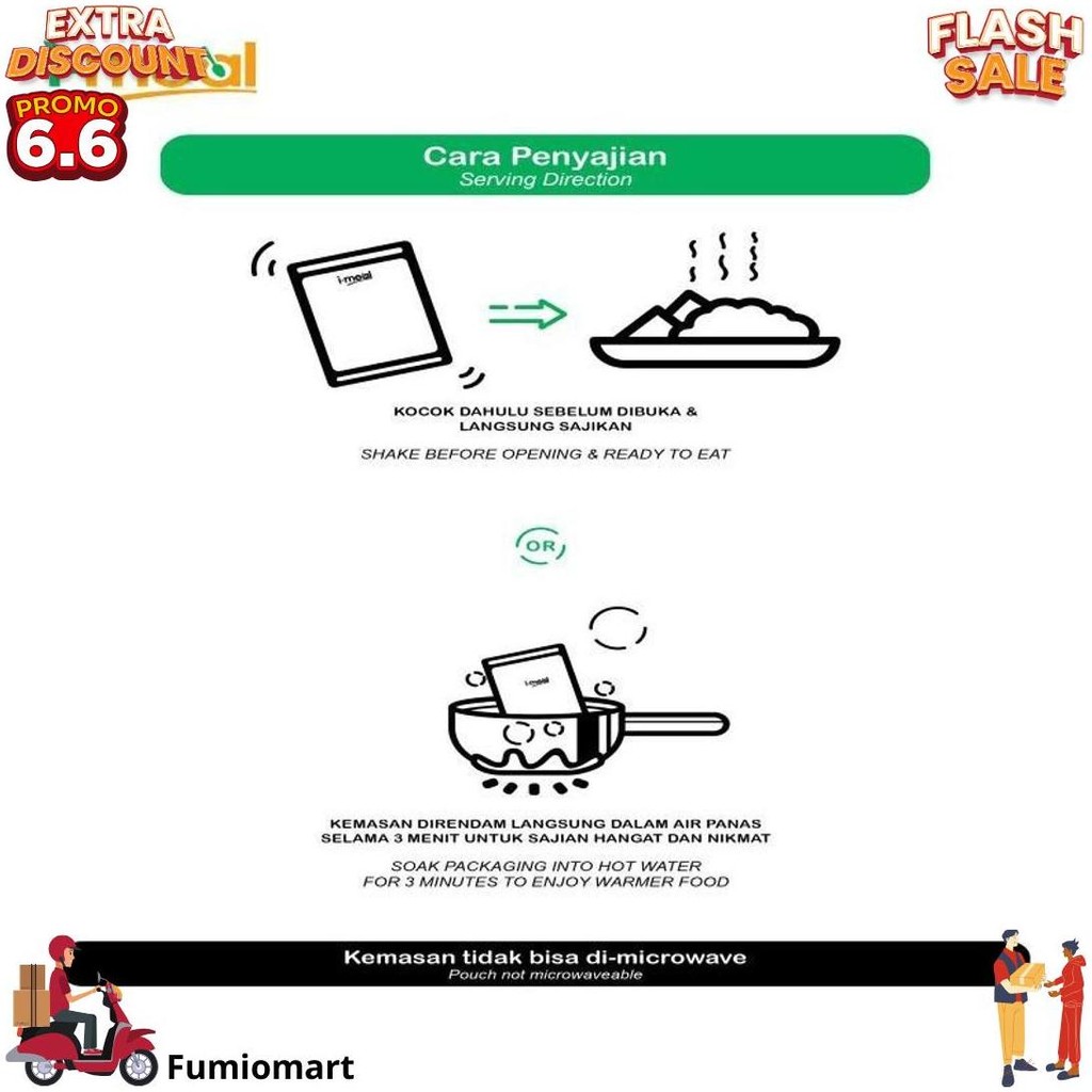 

I-Meal Paket All Variant Siap Saji D Terlaris
