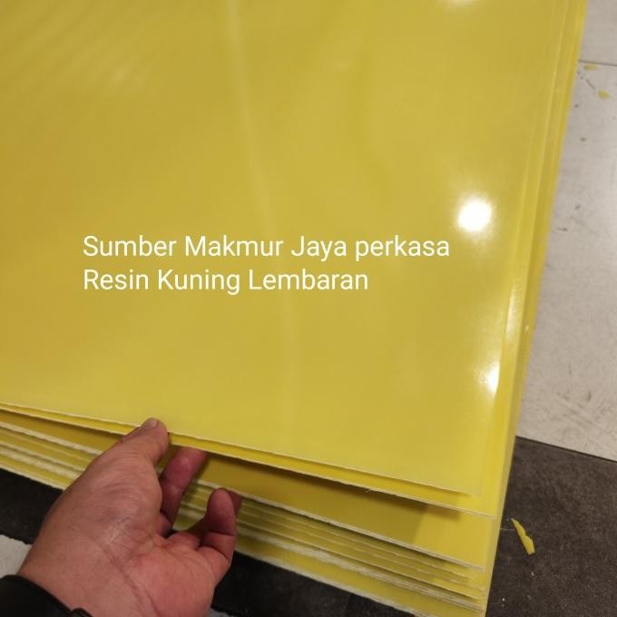 

Epoxy Sheet Fiberglass G11 / Resin Kuning Lembaran 6Mm X 30Cm X 30Cm