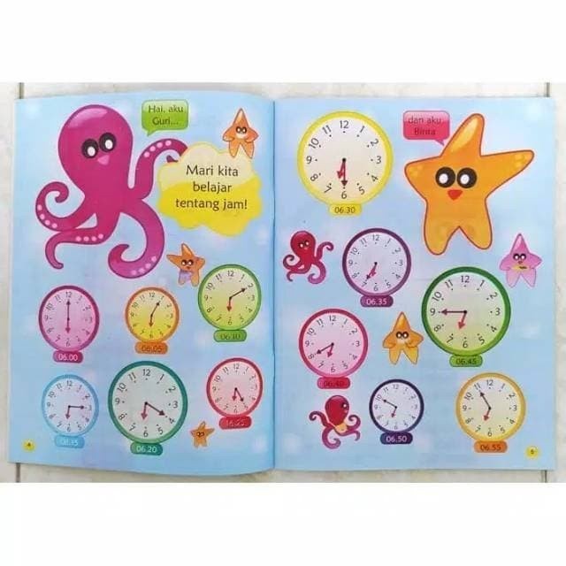 

Buku Anak Mengenal Jam Dan Waktu