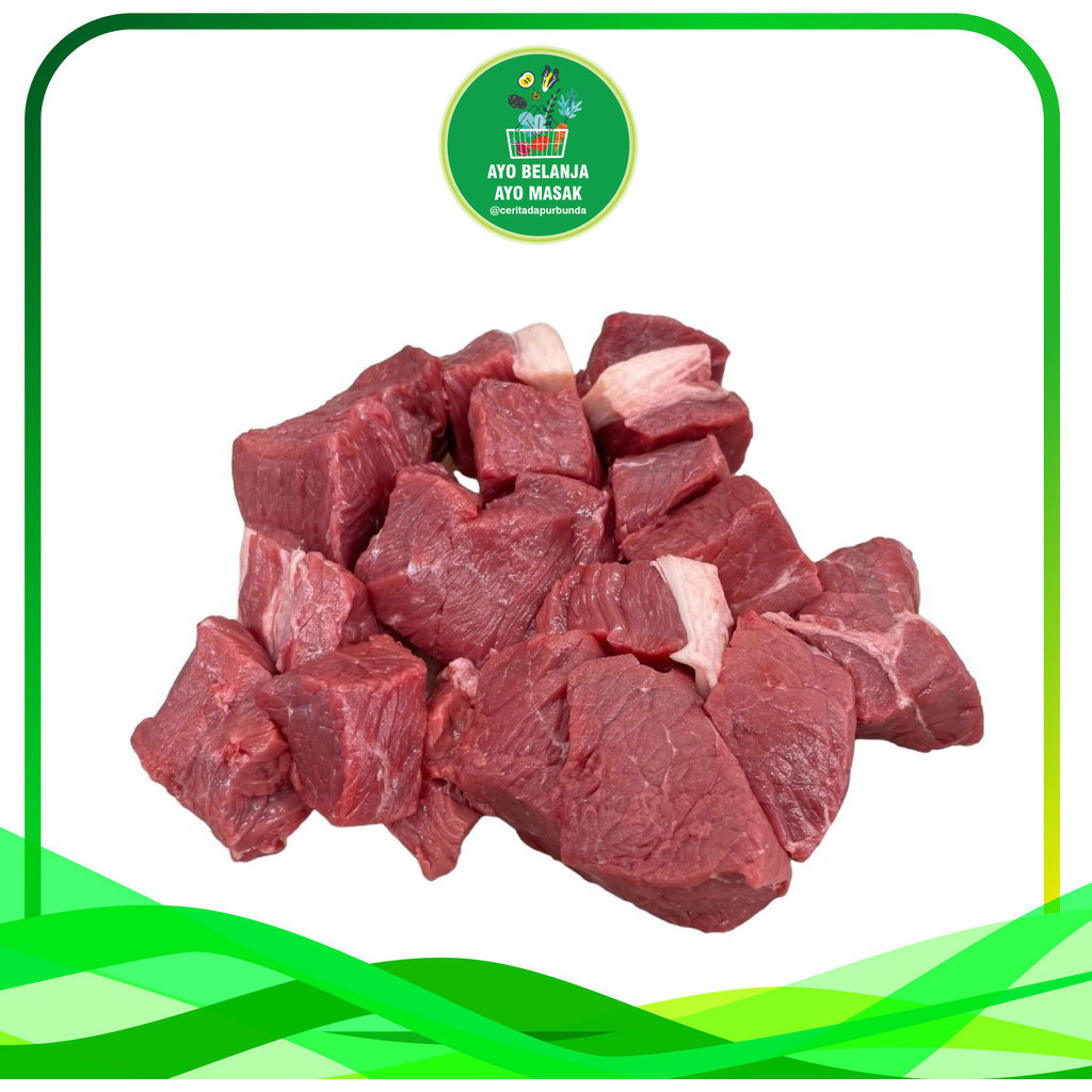 

Daging Sapi Dadu Frozen per 250gr