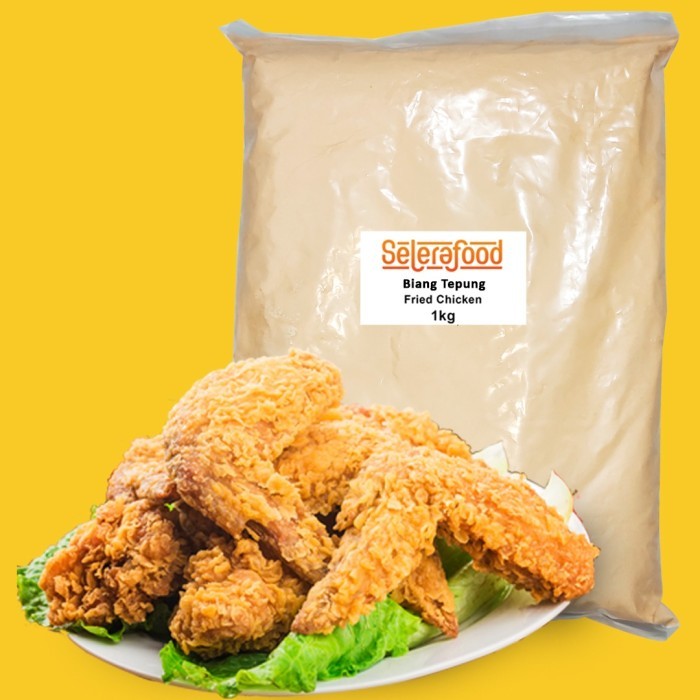 

Biang Tepung Bumbu Fried Chicken Premium Berat 1 Kg Merk Selerafood