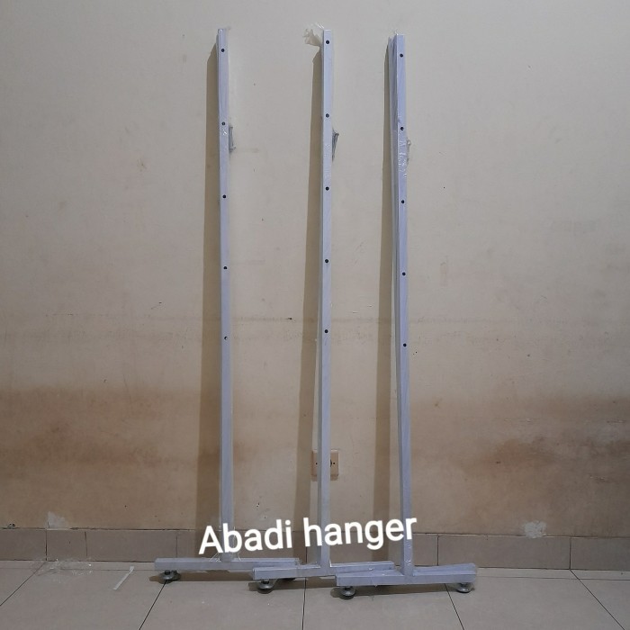 Terbaru Kaki Besi Tiang Penyangga Jaring Ram / Kaki Mundo Promo Ready Stok