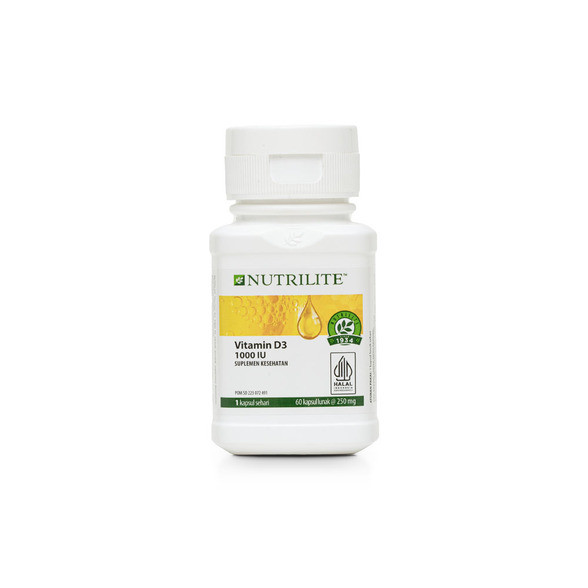 NUTRILITE VITAMIN D3 1000 IU ORIGINAL AMWAY