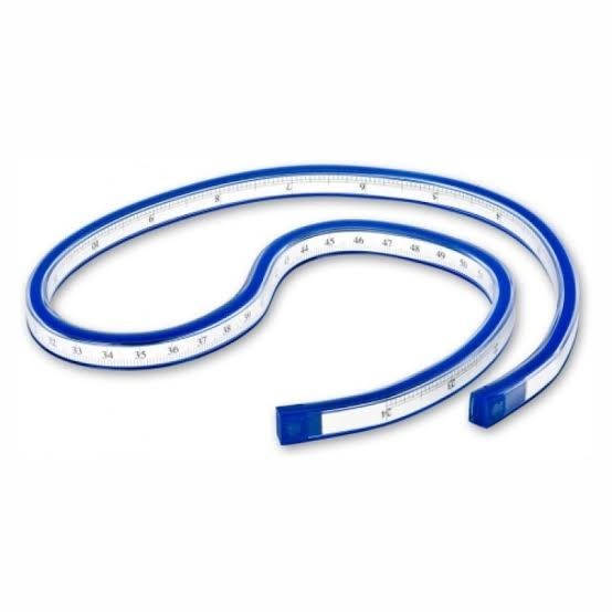 

~@~@~@~@] Original Termurah Penggaris Ukur Fleksibel 50 Cm / Curve Ruler