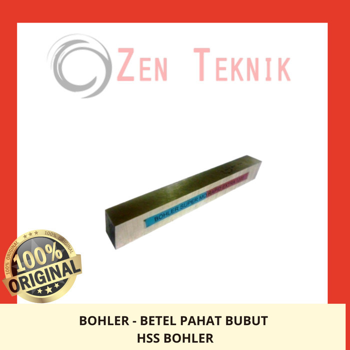 @#@#@#] Betel Pahat Bubut KOTAK HSS Bohler ASLI Size 3/4 x 6 Inch