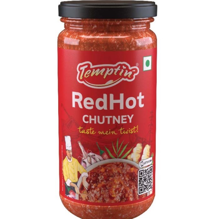 

><><><] REDHOT CHUTNEY RAM BANDHU TEMPTIN 250G / Chutney Jahe Cabai Bawang Putih