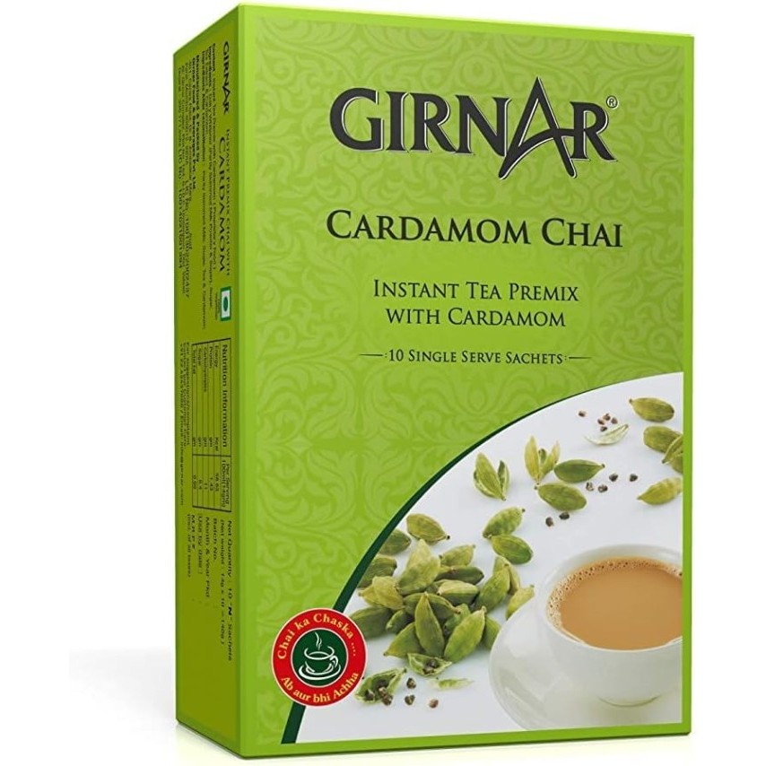 

Ready...Ready...Ready...] Cardamom Chay Girnar 140g (10 Sachets) / Instant Tea Premix