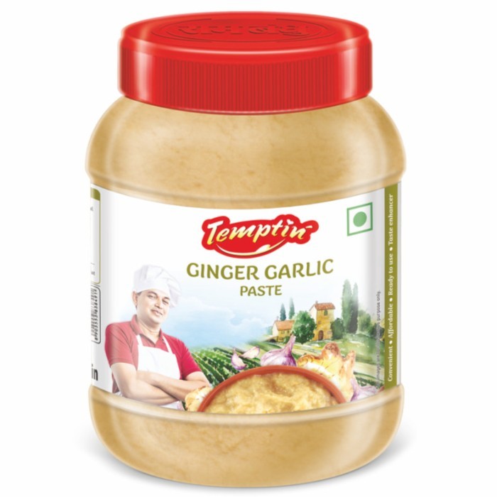 

:::::::] GINGER GARLIC PASTE RAM BANDHU TEMPTIN 200G / Pasta Bawang Putih & jahe