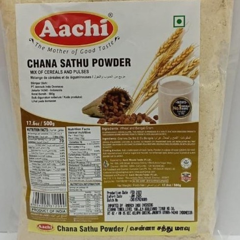 

best seller] CHANA SATTU AACHI 500G / Tepung Gram Panggang