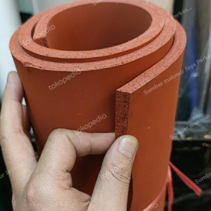 

Sponge Rubber Silicone 3Mm X 50Cm X 50Cm ( Sponge Alas Mesin Press)