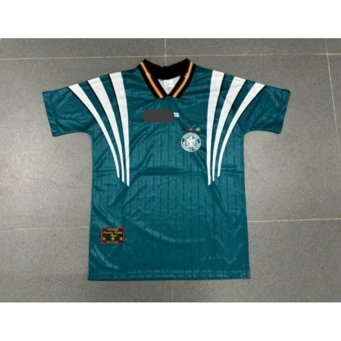 JERSEY BOLA RETRO JERMAN GERMANY AWAY GRADE IMPORT 1998