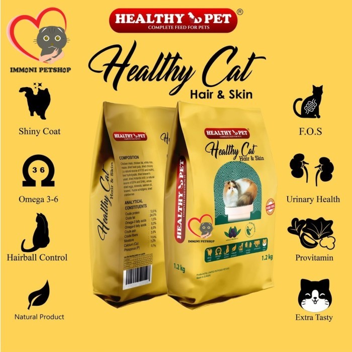 Healthy Pet Healthy Cat Hair & Skin Freshpack