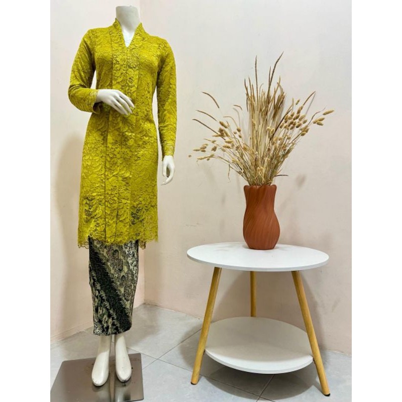 Atasn Dan Rok Stlan Kebays Kutu Baru Atasan Dan Bawahan Fashion Wanita Modern Satu Pasang Kebaaya Wa