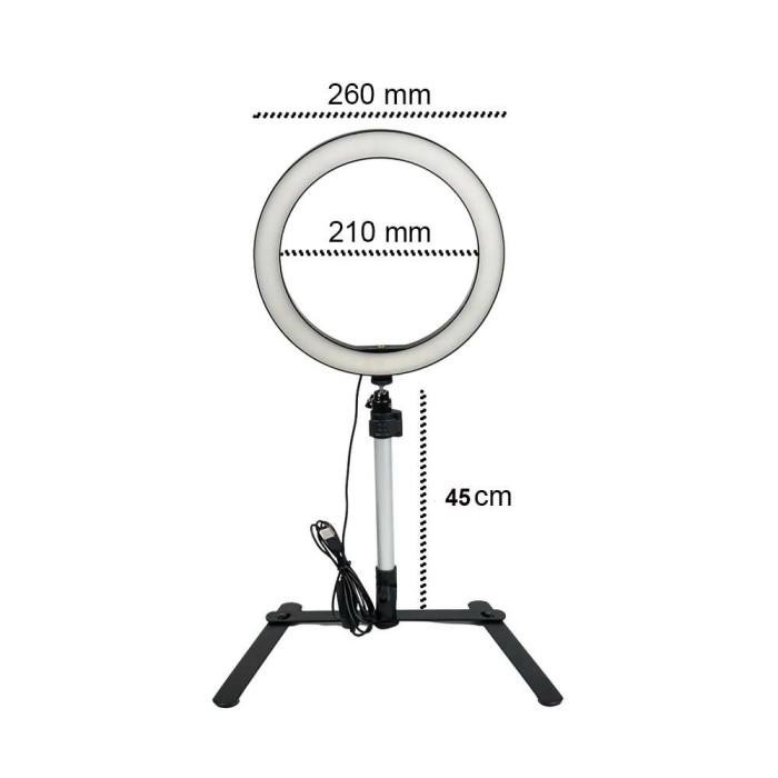 Stand Holder Tripod Dan Ring Led Ring Light Unboxing Youtuber Vlog