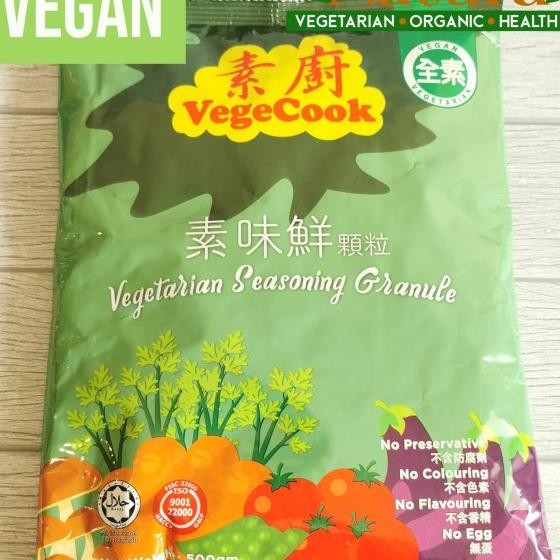 

Vegecook Vege Cook Vegan Seasoning Granule 500Gr Perasa Kaldu Sayuran