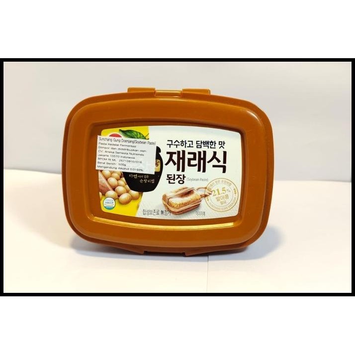 

Sajo Sunchang Gung Doenjang Soybean Paste Asli Import Korea Enak 170G