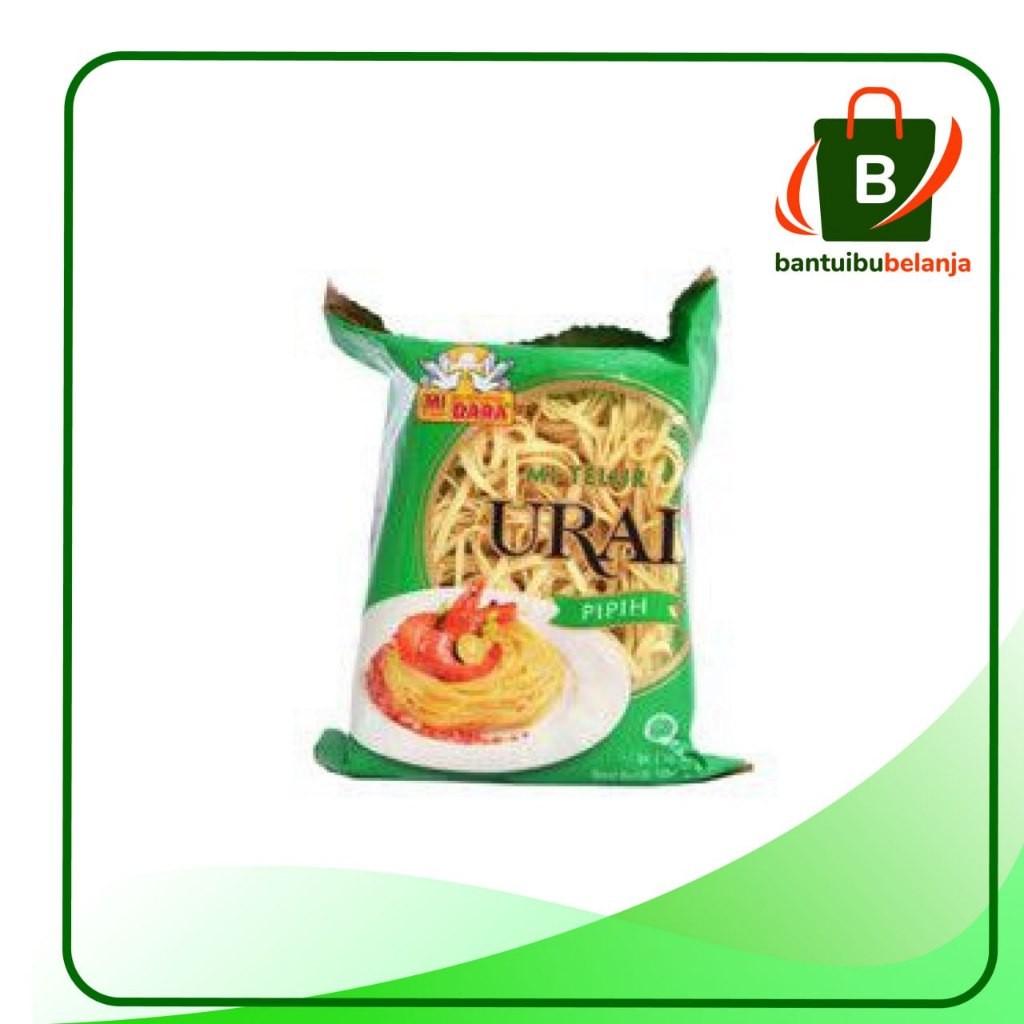 

Mie Telur URAI Pipih / bks 140gr