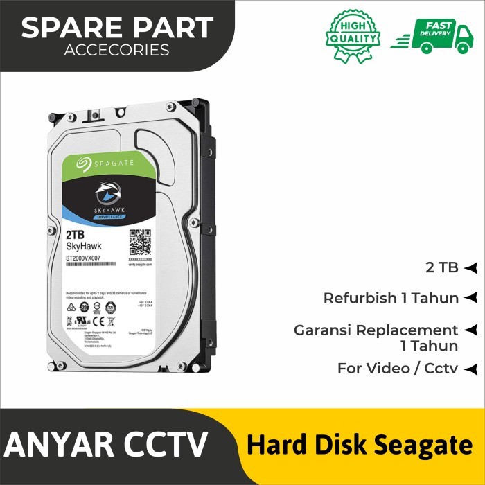 Harddisk Hdd 500Gb / 1Tb / 2Tb / 3Tb Garansi 1Thn Rusak Ganti Baru