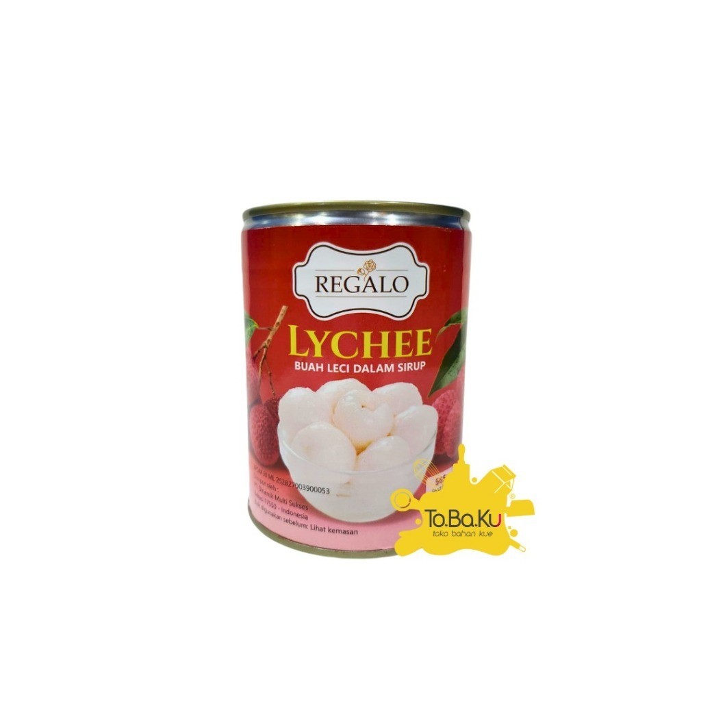 

Regalo Lychee 565 gram Buah Kaleng