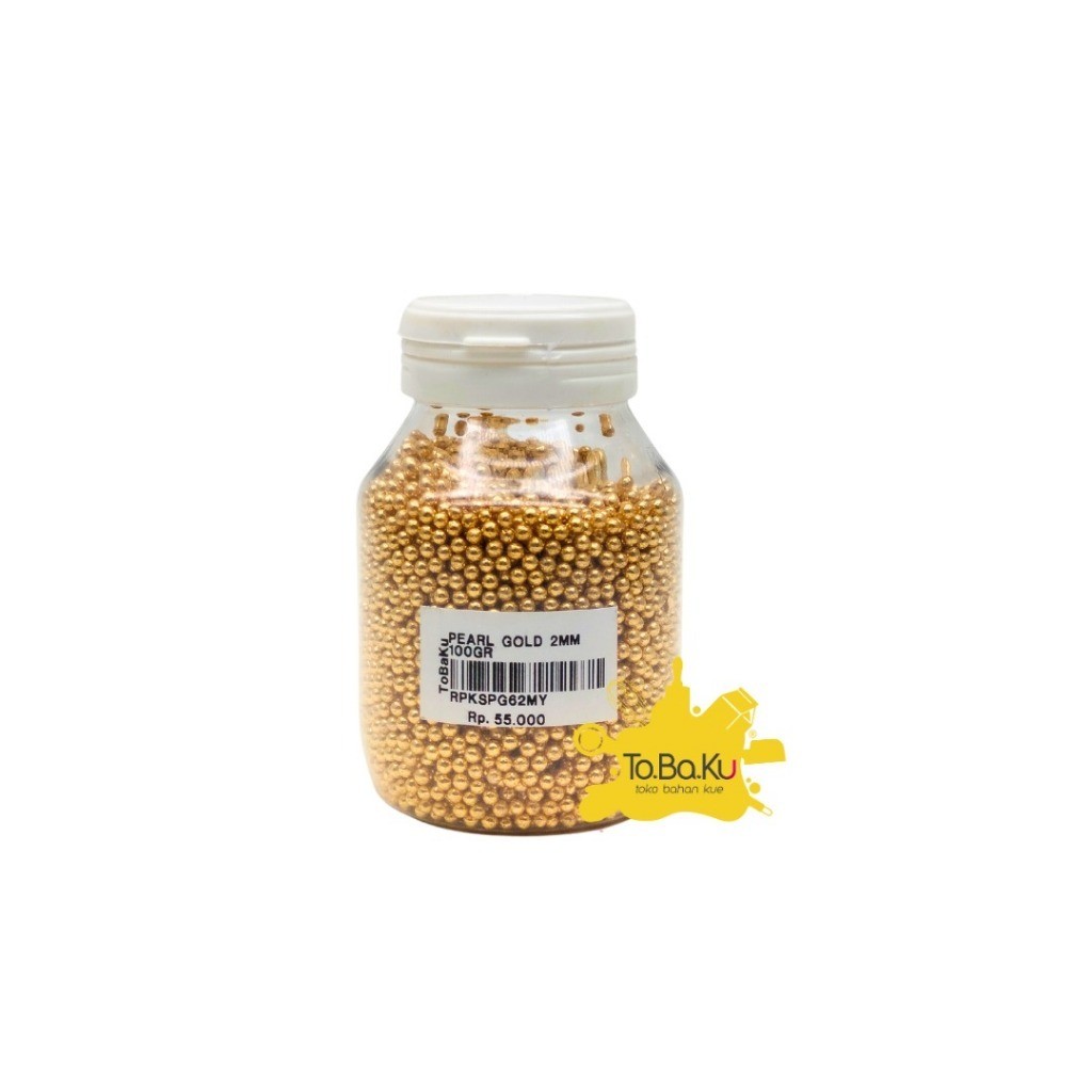 

Pearl Gold 2 mm ( Edible )