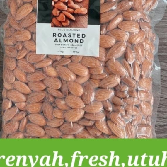 

Roasted Almond Kacang Almond Panggang Matang 1Kg