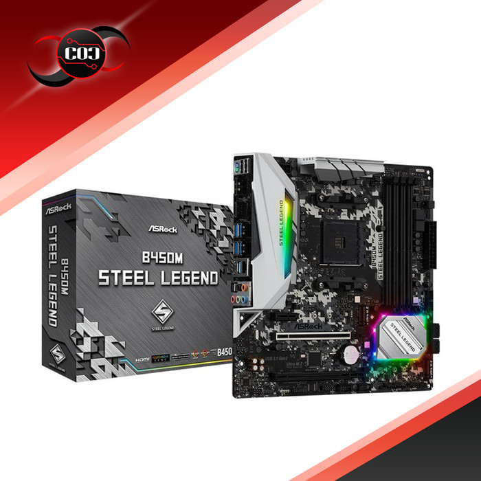 ASROCK B450M STEEL LEGEND
