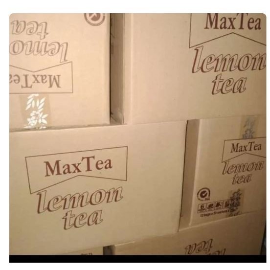 

1 dus max tea lemon tea 30 sachet x 25 gr