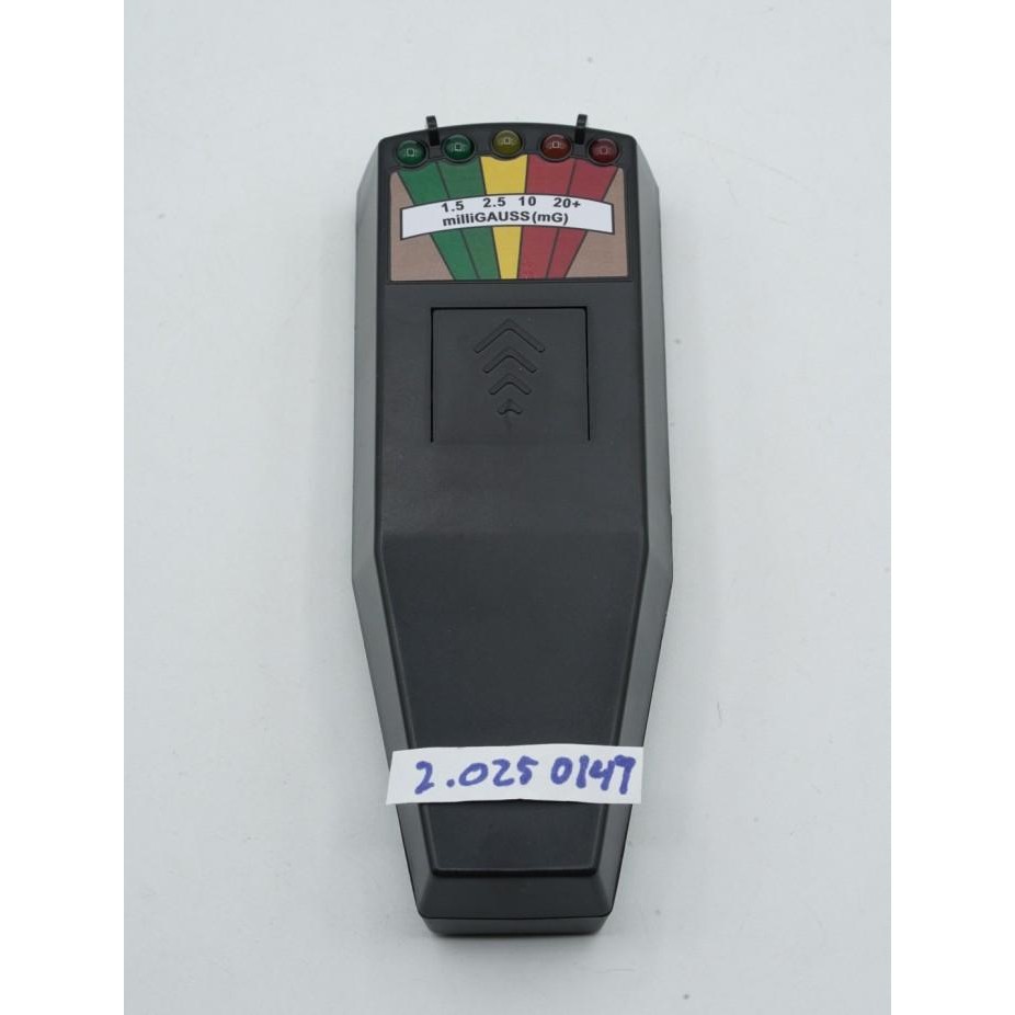 Alat Deteksi Hantu Ghost Hunting Led Meter Magnetic Detector Black