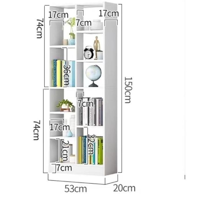 Highline Rak Penyimpanan Rak Serbaguna Rak Minimalis Lemari Rak Rak Buku