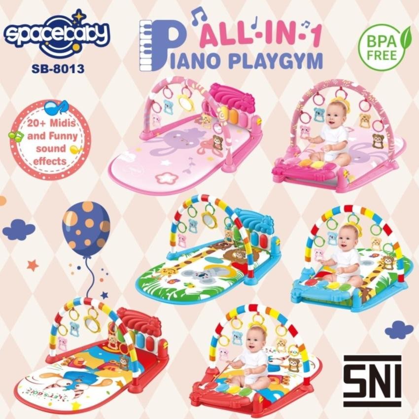 DISKON BULANAN ! Piano Playgym Spacebaby  SB 8011 SB8011 / SB 8013 SB8013 / SB 8017 SB8017 / SB 8018