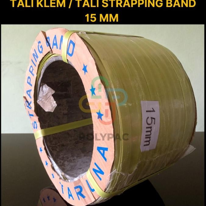 

Tali Klem / Tali Strapping Band / Tali Packing [15 mm] - Kuning