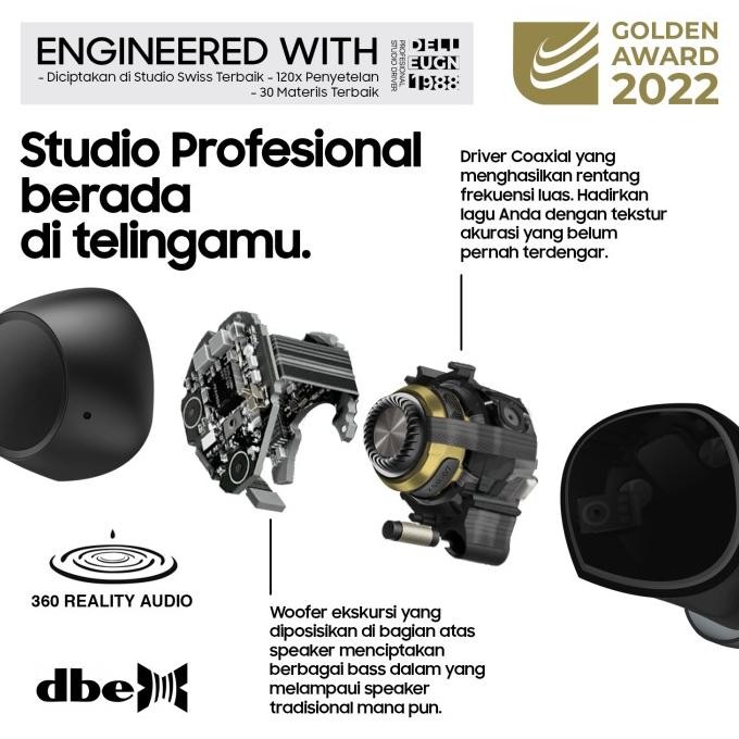 Budz Oska Earphone Bluetooth Headset TWS APTX Gaming Wireless Bass