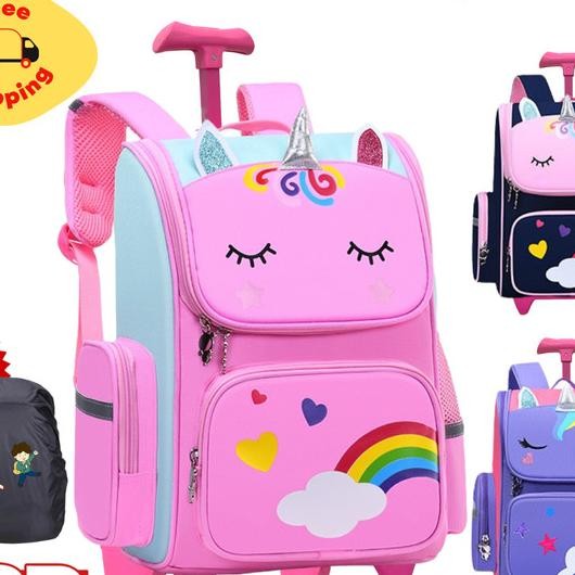 Tas Koper Anak Perempuan Tas Trolley Anak Sd