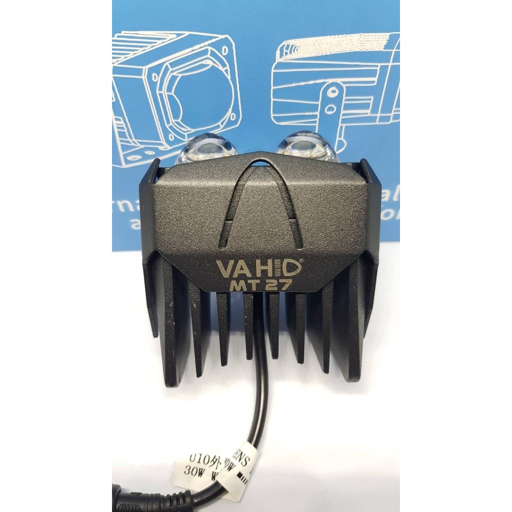 Mt 27 Vahid Lampu Projie Led Cree Foglamp Tembak Sorot Mt27 Original