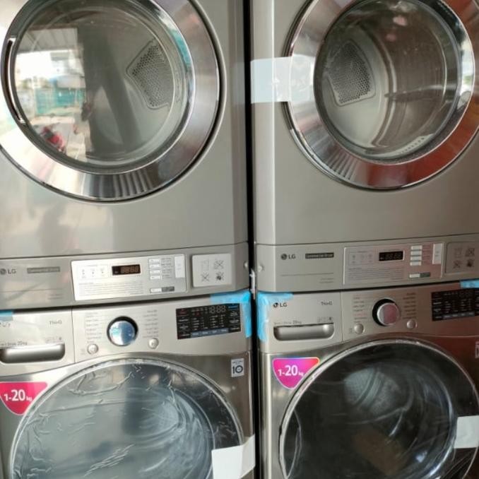 Stacked Washer LG Dryer LG