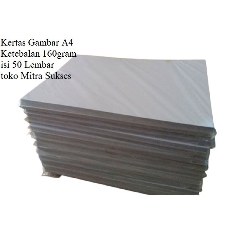

50 Lembar Kertas Gambar A4