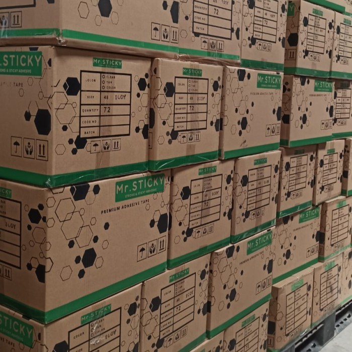 

Sale Lakban Bening/Coklat 45Mm X 90 Yard 1 Dus 72 Rol